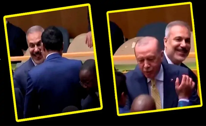 Hakan Fidan BMT-nin zirvə görüşündə kimə dil çıxarıb? - FOTO+VİDEO