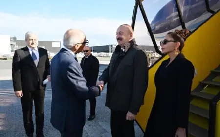 Azərbaycan Prezidenti Danimarkada işgüzar səfərdədir 