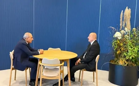 İlham Əliyev Kopenhagendə Paşinyanla GÖRÜŞDÜ 