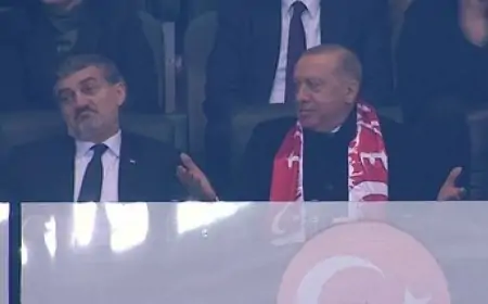 Gürcüstan prezidenti oyunu Ərdoğanla bərabər izlədi