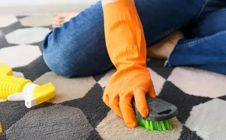 Xalçaları evdə təmizləməyin ən asan yolu