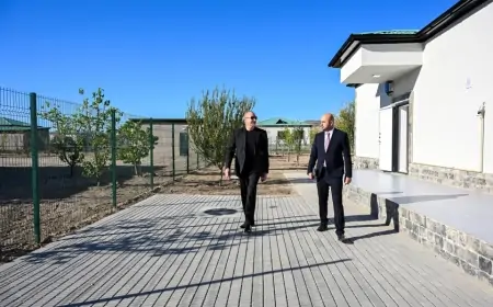 Prezident Zəngilanın iki kəndinin açılışında iştirak etdi - FOTOLAR