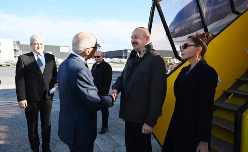 Azərbaycan Prezidenti Danimarkada işgüzar səfərdədir 