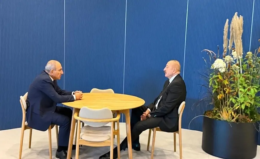 İlham Əliyev Kopenhagendə Paşinyanla GÖRÜŞDÜ 