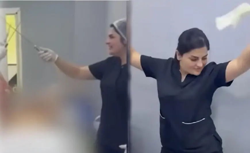 Əməliyyat zamanı "qılınc oynadan" Gülbadə yenidən iş başında - VİDEO