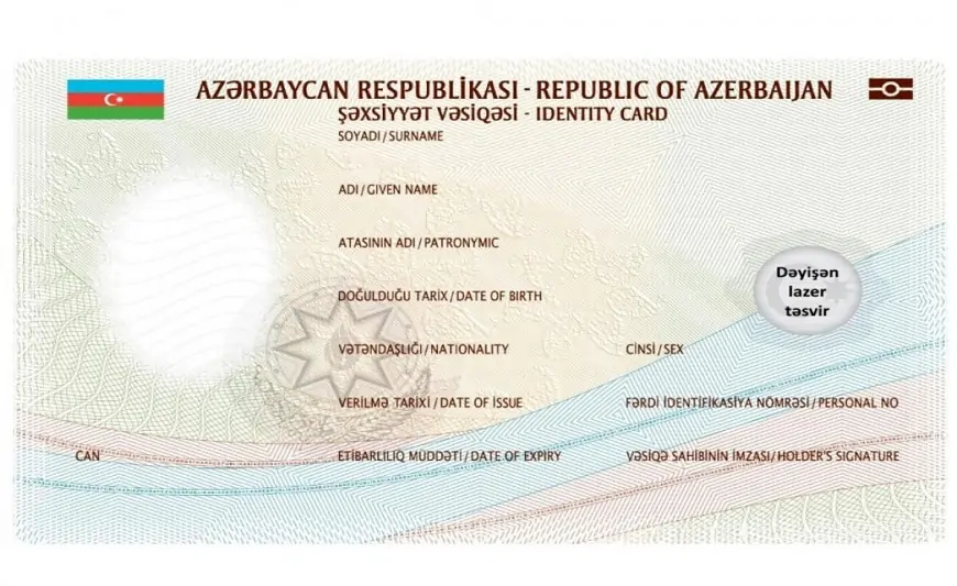 Azərbaycanda yeni şəxsiyyət vəsiqələri verilməyə başladı - FOTOSU