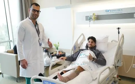 "Çelsi" ilə oyunda zədələnən Kadi xəstəxanadan fotosunu paylaşdı - Bunları yazdı