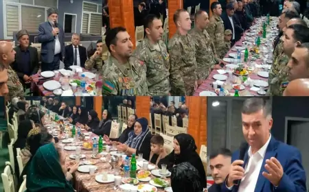 Gənclər şəhərciyində Zəfər günü ilə bağlı tədbir keçirilib - FOTOLAR