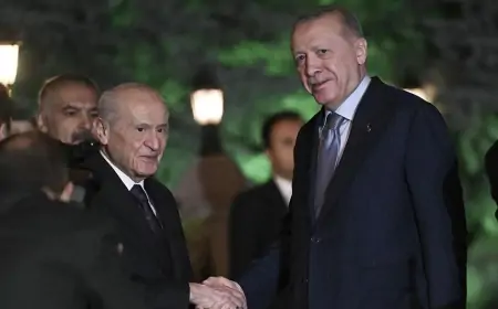 Ərdoğan Bağçalının evinə getdi - Qapalı görüş