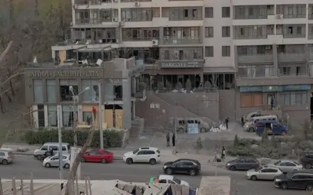 Rusiyanın raket hücumundan sonra Azərbaycan səfirliyinin son halı