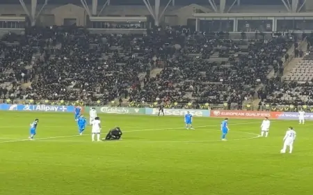 Dünən həmin uşaq meydana belə giribmiş