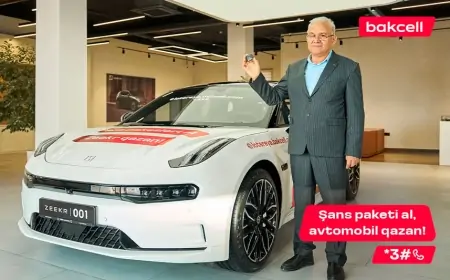 “Bakcell”in lotereyasında 7-ci lüks avtomobil uduldu - FOTOLAR
