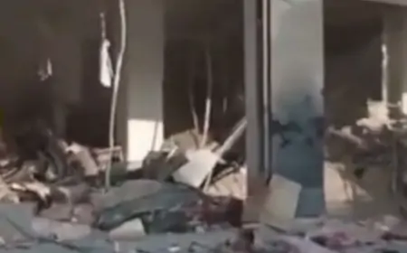 Nərimanovdakı partlayışdan geriyə qalanlar