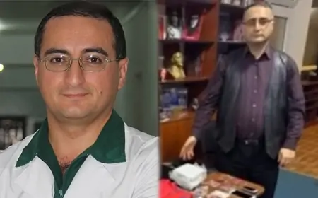 SSRİ bayrağı ilə yürüşə cəhd edən həkim saxlanıldı - İbrahim Əsədli kimdir?