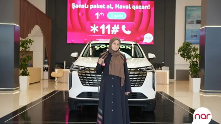 Zaqatala sakini "Nar"dan avtomobil qazandı 