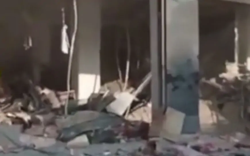 Nərimanovdakı partlayışdan geriyə qalanlar - 5 yaralı var + VİDEO