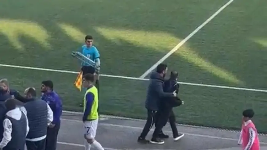 “Şamaxı” - “Sumqayıt” oyununda dava, baş məşqçilər qovuldu - VİDEO
