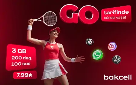 “Bakcell” bonuslarla zəngin yeni “GO” tariflərini təqdim edir 