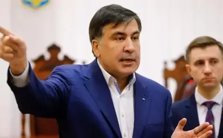 Saakaşvilidən Trampa müraciət - "Bizi xilas edin"