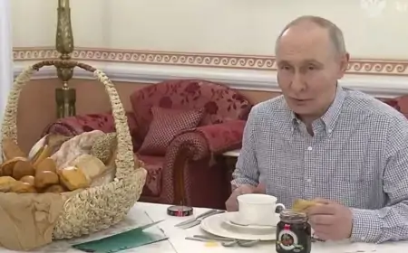 Kremlə "pirojki" dolu zənbil göndərdilər - Putinin reaksiyası + VİDEO