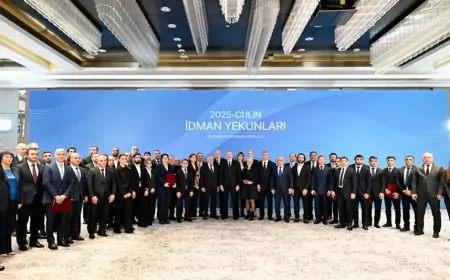 Prezident 2025-ci ilin idman yekunlarına həsr olunan mərasimdə iştirak etdi 