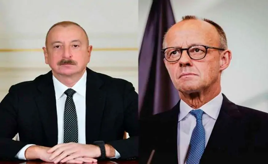 Almaniya kansleri İlham Əliyevə zəng etdi 