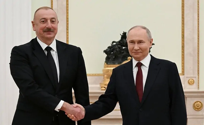 Putin İlham Əliyevi təbrik etdi - MƏTN