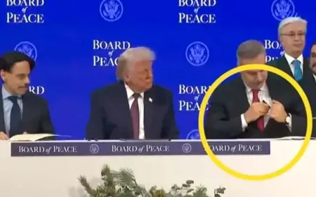 Tramp niyə elə baxırdı, Hakan Fidan tədbirdən qələm oğurlayıb? - Özü DANIŞDI + VİDEO