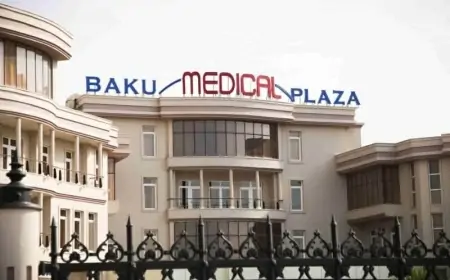 "Baku Medical Plaza"da yanğın, hamı çölə çıxarıldı 