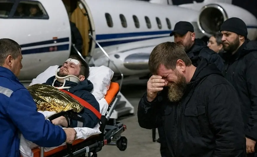 Xamzat Çimayev öldü, Kadırov xüsusi təyyarə ilə Moskvaya aparıldı - DETALLAR