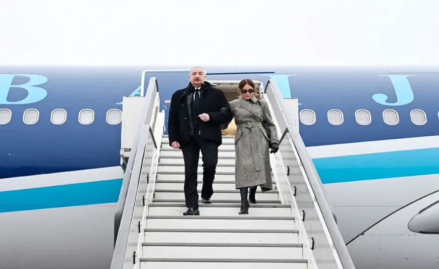 Prezident və xanımı İsveçrədə səfərdədir - FOTOLAR