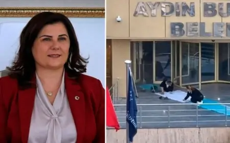 CHP-dən AKP-yə keçən bələdiyyə sədri Ərdoğan üçün xalça ÜTÜLƏTDİRDİ - VİDEO