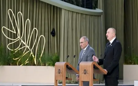 "Bu mükafatı almaq mənim üçün böyük şərəfdir" - İlham Əliyev