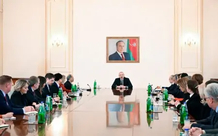 İlham Əliyev bu şirkətlərin rəhbərlərini qəbul etdi - FOTOLAR