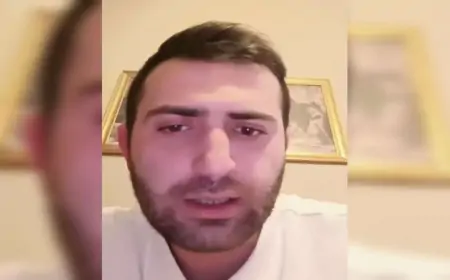 Xoşqədəm Hidayətqızının ilk evliliyindən olan oğlu DANIŞDI - VİDEO