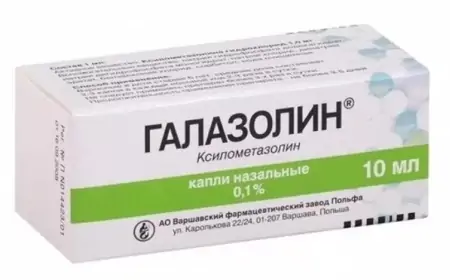 Qalazolin burun damcısı haqqında məlumat 