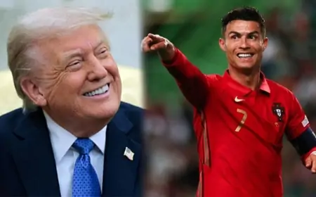 Ronaldodan Trampın "tez ABŞ-yə gəl" çağırışına cavab - "Ərəbistanda xoşbəxtəm"