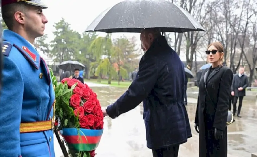 Prezidentin Serbiyada ziyarət etdiyi heykəl kimindir? – MARAQLI FAKTLAR