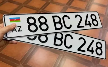 Bakıda maşınlara “88”lə başlayan yeni nömrələr verilir  