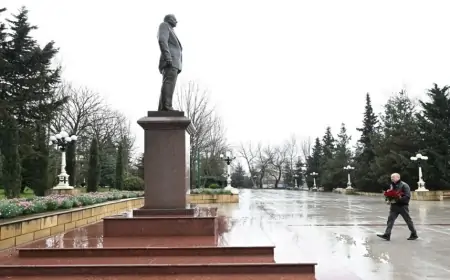 Prezident İlham Əliyev Şamaxı rayonuna səfər edib 