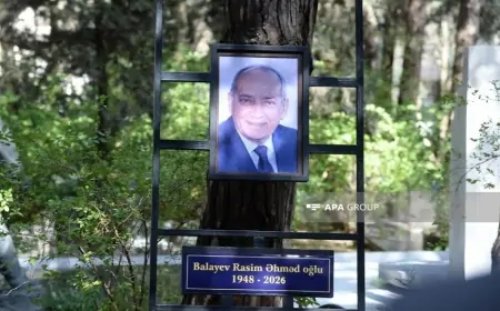 Xalq artisti Rasim Balayev dəfn edildi 