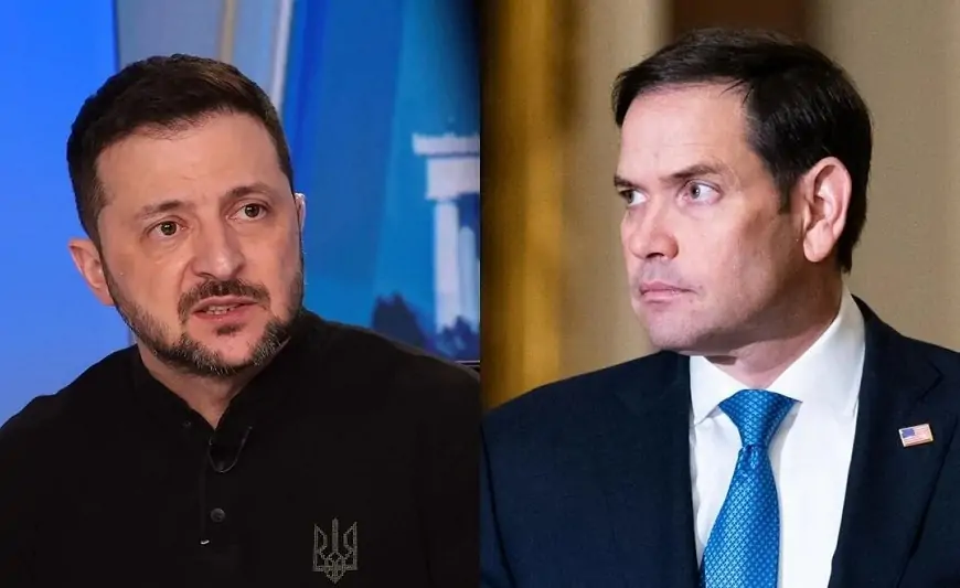 "Zelenski yalan danışır, ona elə söz deməmişik" - Marko Rubio + VİDEO