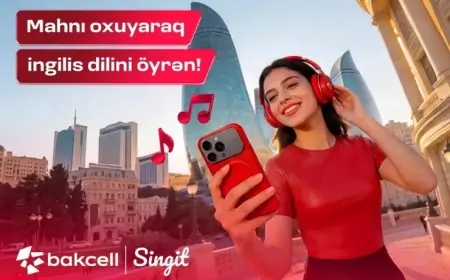 "Bakcell" ilə ingilis dilini “Singit” tətbiqində öyrən 