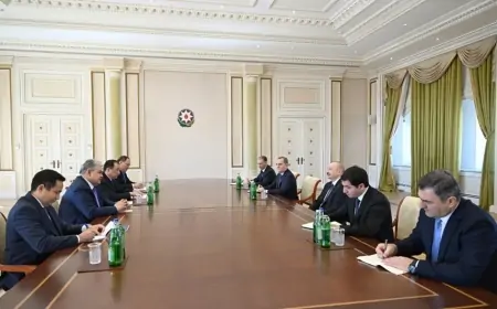 Prezident qazaxıstanlı nazirləri qəbul etdi 