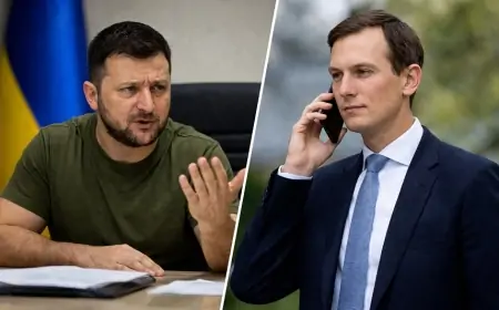 Zelenski Trampın kürəkənindən şikayətləndi - "Bizə gələndə vaxtı yoxdur"