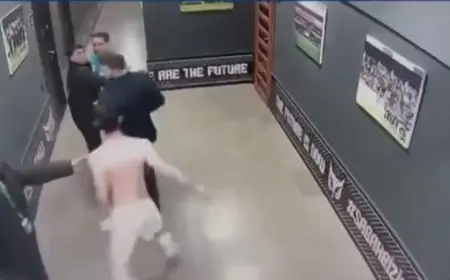 Marko Yankoviç paltardəyişmə otağında hakimə hücum etdi - VİDEO