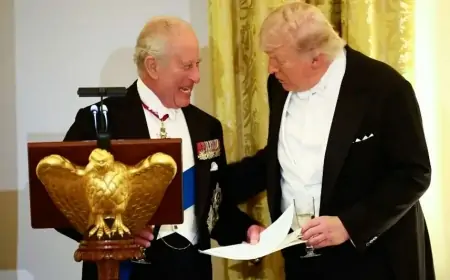 Şam yeməyində söz dueli: III Çarlz Trampı belə susdurdu - DİALOQUN TAM MƏTNİ