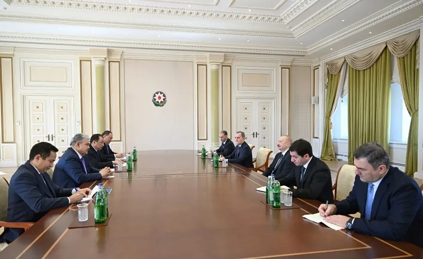 Prezident qazaxıstanlı nazirləri qəbul etdi 