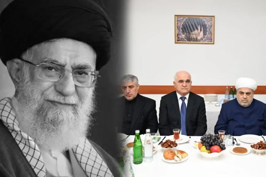 Xameneinin Bakıdakı anım mərasiminə kimlər qatıldı? - ADLAR