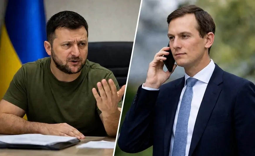 Zelenski Trampın kürəkənindən şikayətləndi - "Bizə gələndə vaxtı yoxdur"